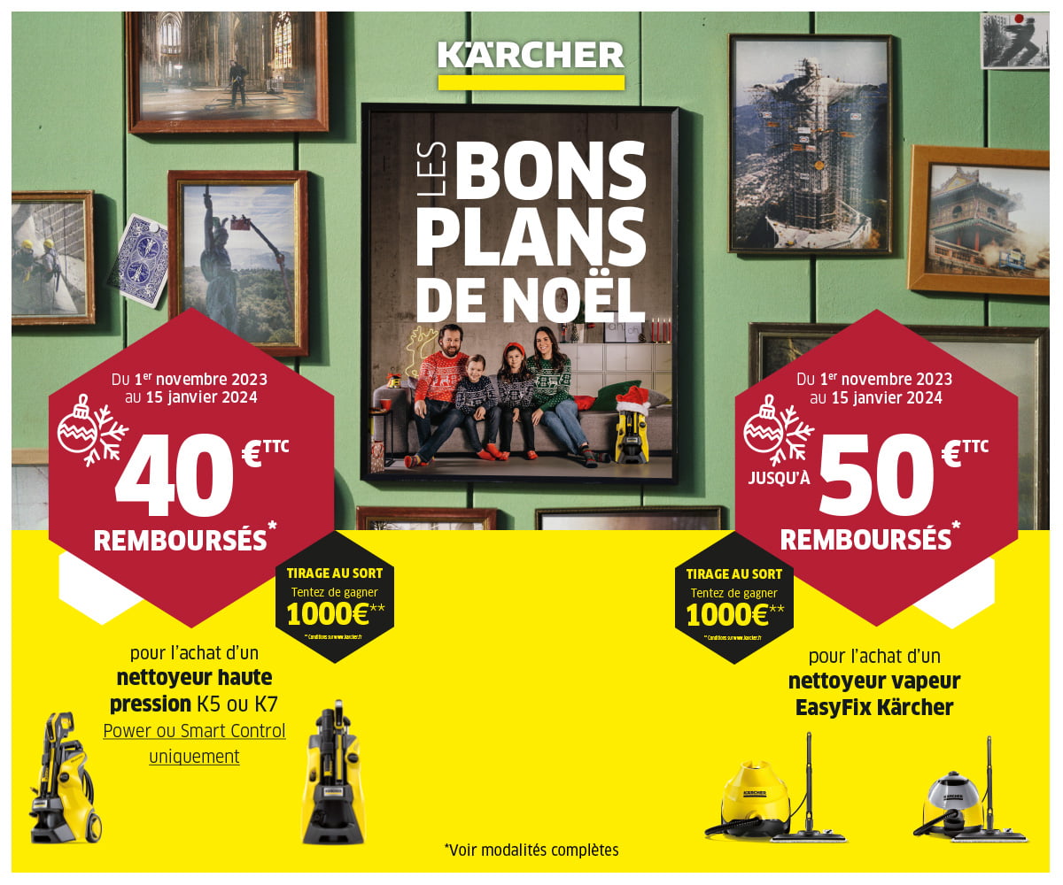 Nettoyeur Haute Pression Kärcher K4 Power Control à Prix Carrefour