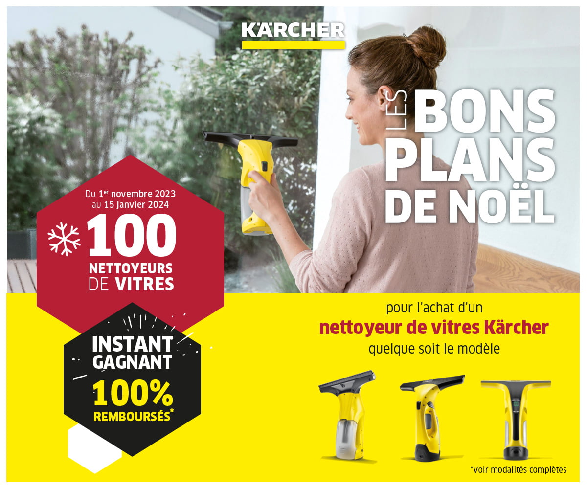 Une offre pareille ça ne se manque pas, ce nettoyeur Kärcher est à moins de  150 euros chez E.Leclerc